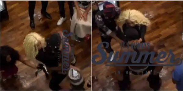#BBNaija: Tuoyo and Mercy did erotic dance at the party